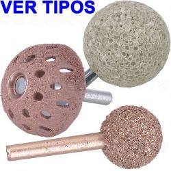 Fresa de lijado con eje de 6 mm