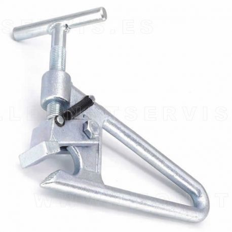 Pinza metálica para desmontadora de neumático de camión