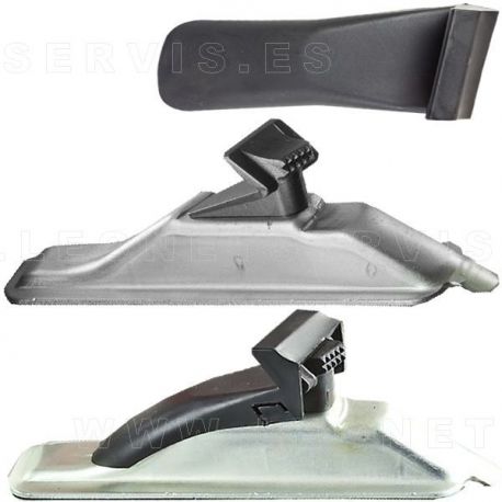 Cubierta para garra de acero. 4 unidades