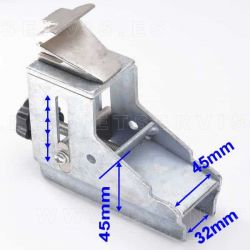 Garras para desmontadora y poder cambiar neumáticos de moto. 4 Uds.