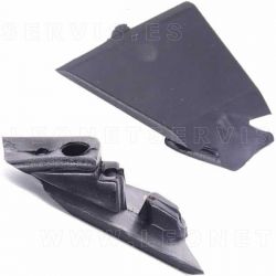 Cubiertas protectoras para garras de acero de desmontadora. Snap On, John Bean, Hofmann. 4 uds