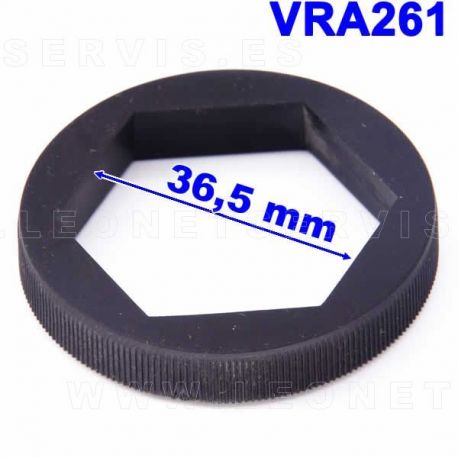 Taco de goma amortiguador para la torreta de la desmontadora