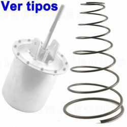 Muelle cónico para el interior del destalonador de la desmontadora de neumáticos