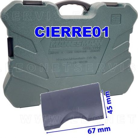 Cierre para Maletín herramientas Mannesmann M98430 215 piezas