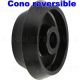 Cono extragrande y separador para 4x4 y pequeño camión. UNIVERSAL para equilibradora de eje 40 mm