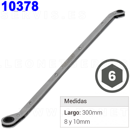 Llave de carraca para calentadores