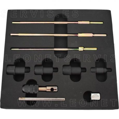 Juego de escariadores para limpiar la cámara de los calentadores