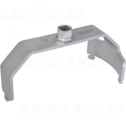 Llave para tapa de aforador de combustible