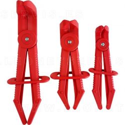 Juego de alicates angulares para estrangular manguitos, 3 piezas