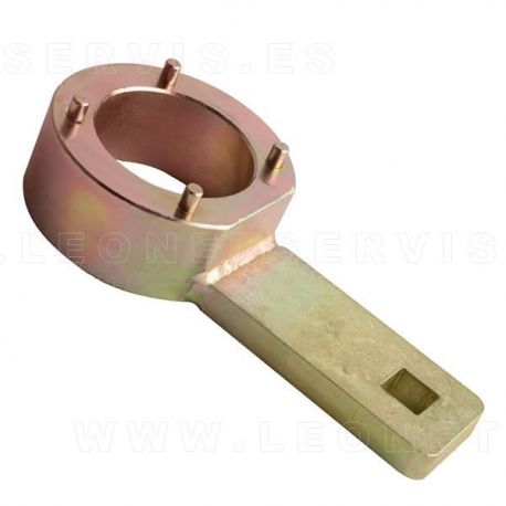Llave para sujetar la polea del cigüeñal en motores VAG 1.8 / 2.0 TFSi – FSi