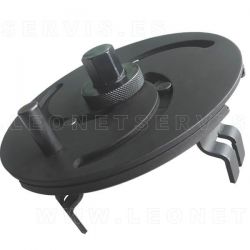 Llave ajustable para tapas de aforadores de combustible