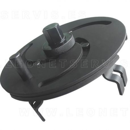 Llave ajustable para tapas de aforadores de combustible