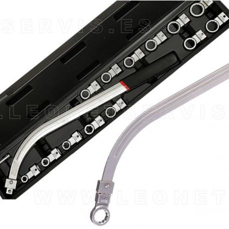 Juego de vasos para tensores de correas, 14 piezas