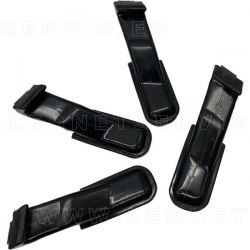 Cubierta para garra de acero compatible con Sicam, Bosch, Accu Turn, Facom, Beissbarth, Tecalemit,GS Boxer.... 4 unidades