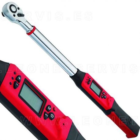 Llave dinamométrica digital con medición de ángulo 1/2"