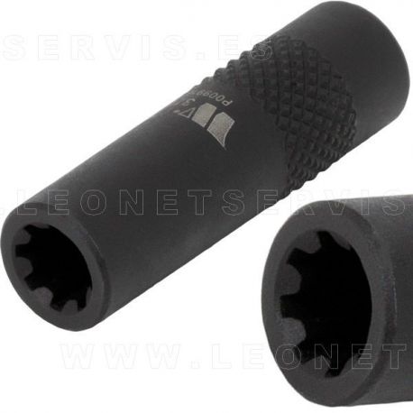 Vaso para los tornillos de la carcasa de entrada del turbo de motores Renault diésel R9M (1.6DCi)