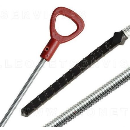 Varilla de cala para medir nivel de aceite de transmisión de Mercedes Benz, color ROJO