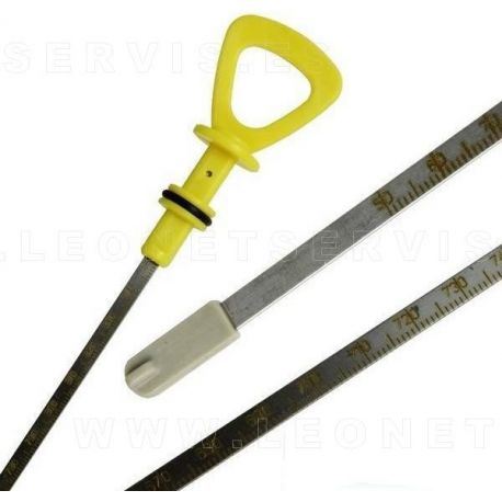 Varilla de cala para medir nivel de aceite de motor de Mercedes Benz, color AMARILLO