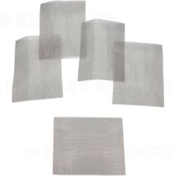 Malla metálica de refuerzo (5 uds) para las soldaduras en plásticos