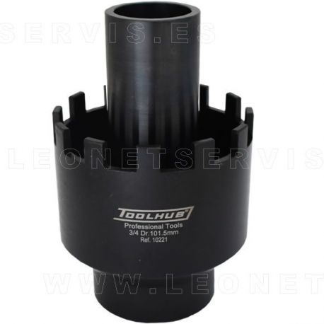 Vaso de 101,5 mm y 12 almenas para bujes de Mercedes