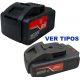 Batería recargable de Ion Litio, de 20V y 1500 mAh