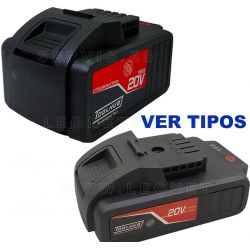 Batería recargable de Ion Litio, de 20V y 1500 mAh