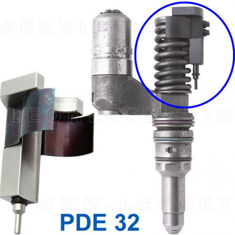 Útil de ajuste para inyectores BOSCH PDE 32