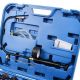 Kit para comprobar el circuito de refrigeración y llenado del liquido refrigerante, 28 piezas