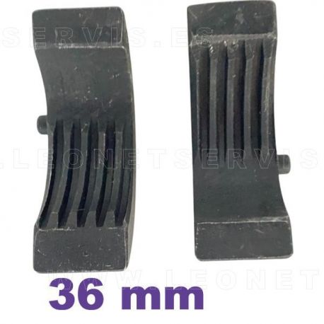 Muelas con PIN de recambio para la palomilla de la equilibradora de ruedas