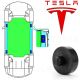 Taco de goma para especial vehículos TESLA