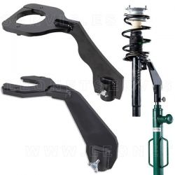 Soporte para suspensión Mcpherson para acoplar al gato de foso