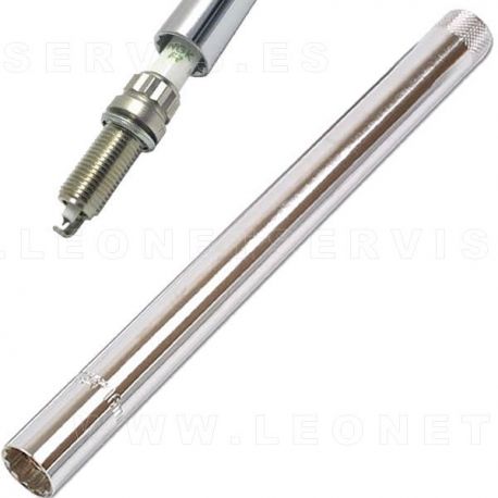 Vasos imantado extra largo (25 cms.) para bujías