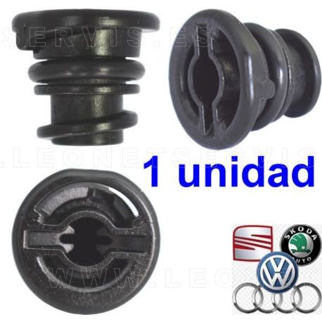 Tapón de cárter de plástico para grupo VAG, 1 unidad