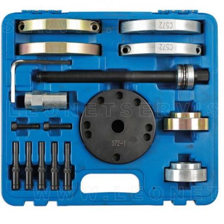 Juego para extraer e instalar bujes de 2ª generación en VAG. Medida 72 mm