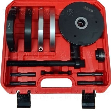 Juego para extraer e instalar bujes de 2ª generación en VAG. Medidas 78 mm