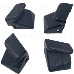 Cubierta para garra de acero compatible con Snap On,  4 unidades