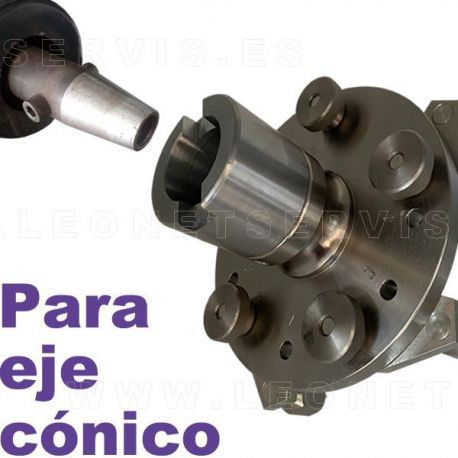 Centrador STANDARD para llantas ciega sin agujero central para las equilibradoras de eje 36 mm