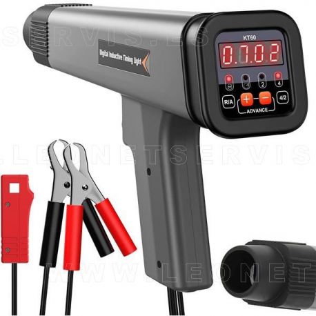 Pistola estroboscópica digital con avance