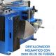 Desmontadora de neumáticos semiautomática con brazo de ayuda