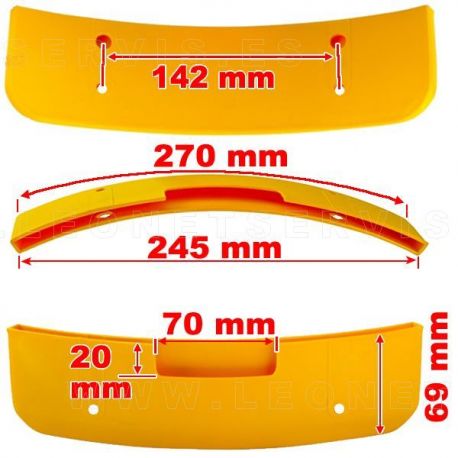 Cubierta de pala destalonadora compatible con Corghi, Faip, Mondolfo Ferro, Beissbarth, Cormach y otras.