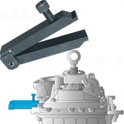 Pinza para desmontar la tapa RANGE de la caja VT VOLVO-RENAULT