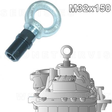 Tornillo extractor de eje secundario para tapa RANGE-Reductora de caja VT VOLVO-RENAULT