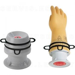 Verificador neumático para guantes aislantes