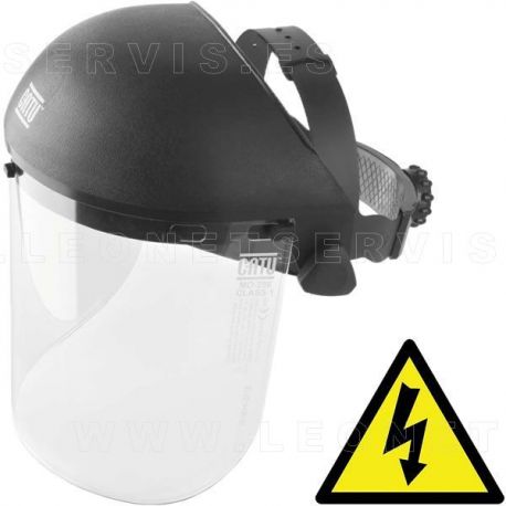 Pantalla facial de protección Arc-Flash con banda frontal para electricistas, APC 1
