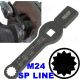 Llave de golpeo M24 TORX para aflojar tuercas de caliper