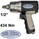 Pistola de impacto neumática 1/2" 434 Nm. Ligera con solo 1,3 kilos de peso