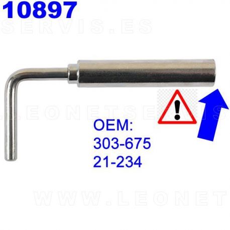 Herramienta para la alineación del cigüeñal Ford, Land Rover y PSA 2.0, 2.2, 2.4, 3.2