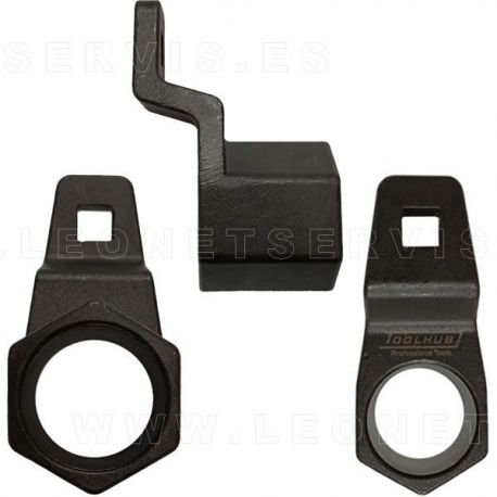 Llave para sujetar la polea del cigüeñal Honda