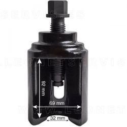 Extractor de rótulas de 32 mm (con ventana)