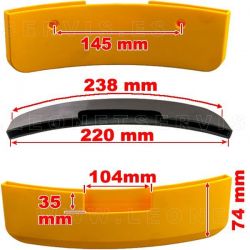 Cubierta de pala destalonadora compatible Bright y sus importadores. 1 unidad